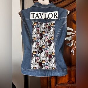 Taylor Swift Denim Vest